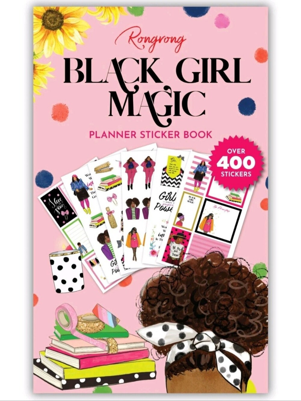 Black Girl Magic Planner Sticker Book Over 400 Stickers Scrapbook Calendar